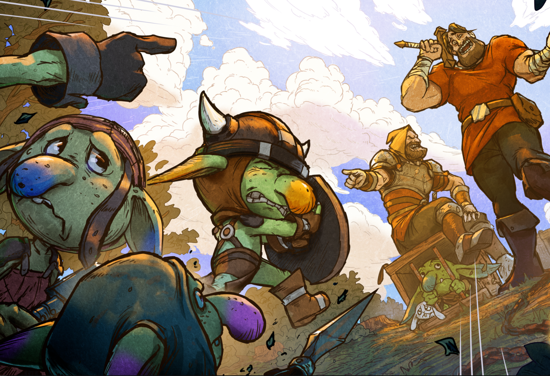 Goblin Stone Review – picturesque fantasy with potential and problems