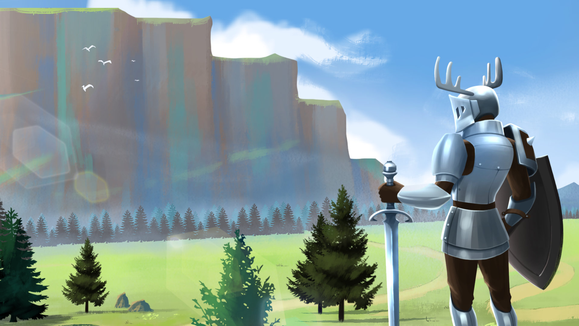 In Woods is a new survivors-like with a crafting hook and lovely angular graphics