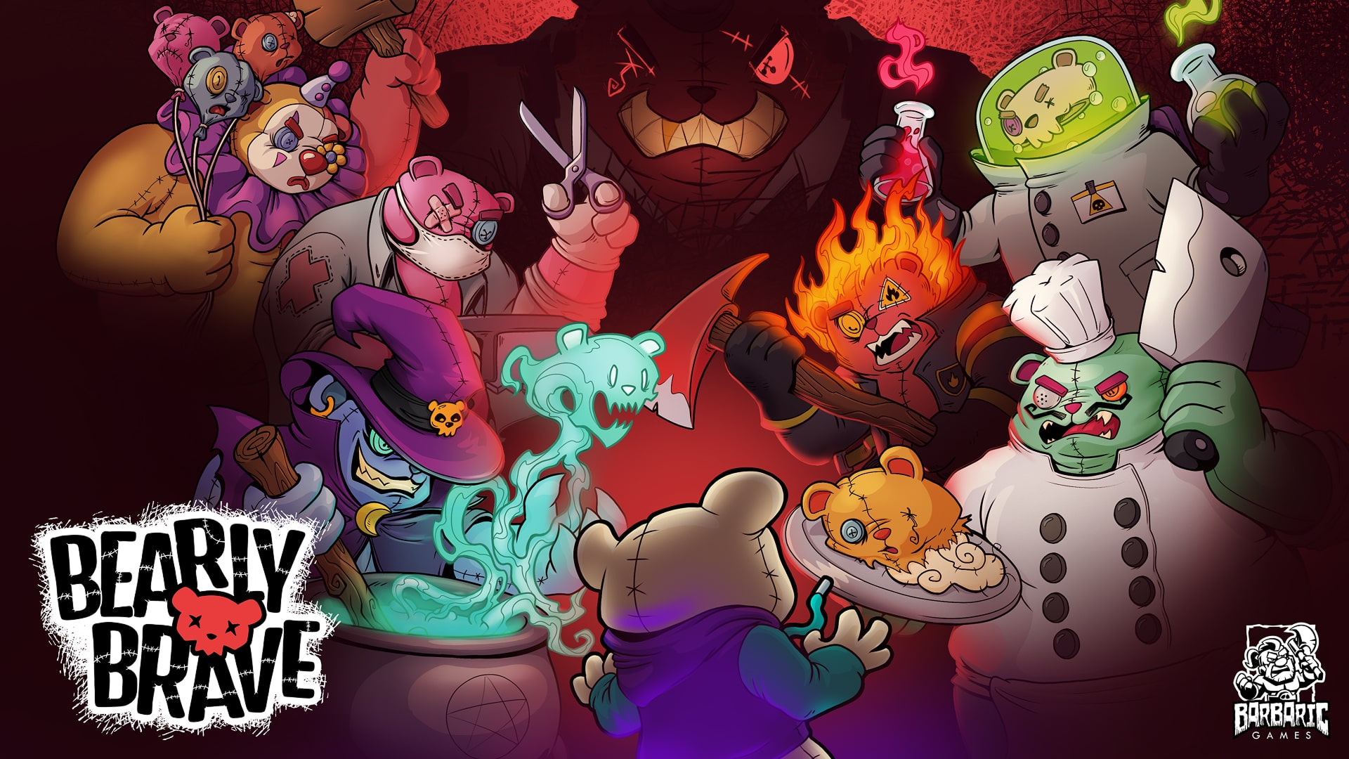 Bearly Brave is a roguelike deckbuilder that plays like a nightmarish Toy Story