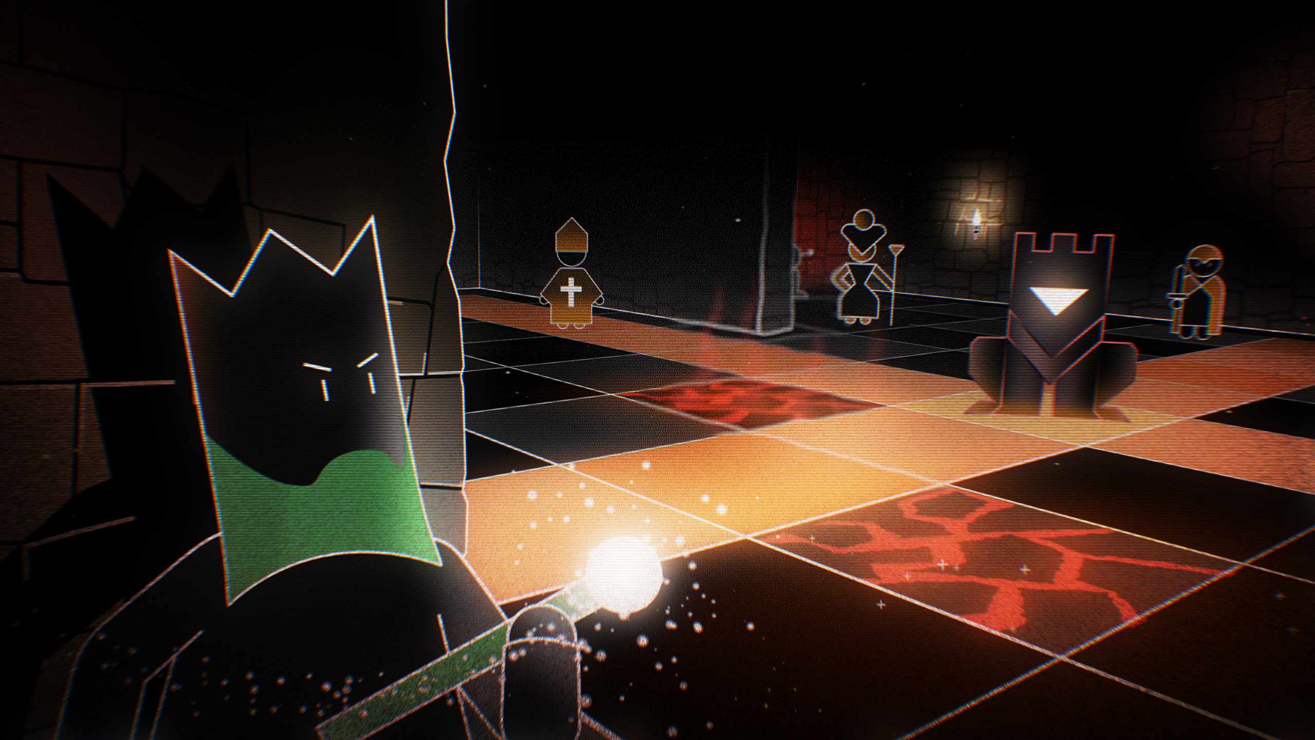 Below the Crown is a stylish puzzle rogue with a chess-powered theme, now in Early Access