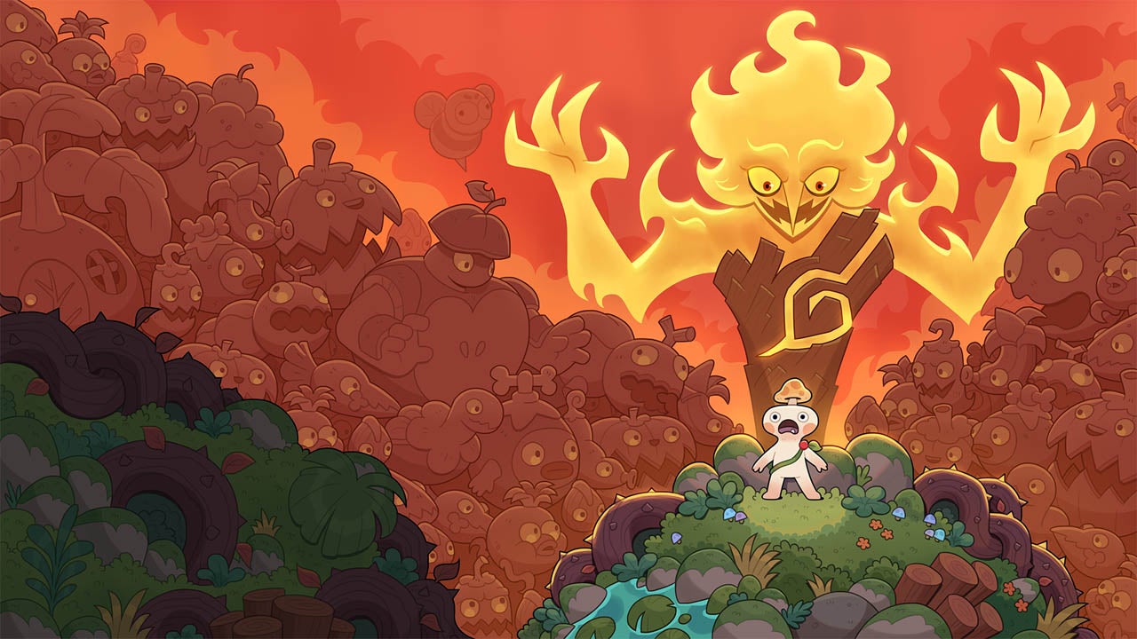 Funguys Swarm’s nutty new update adds angry chickens to the egg-cellent auto-shroomer