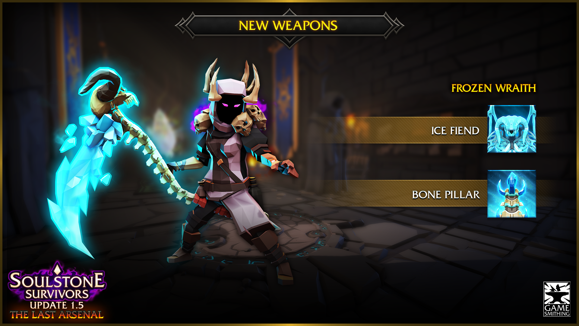 Soulstone Survivors gets new legendary weapons and maps in The Last Arsenal update