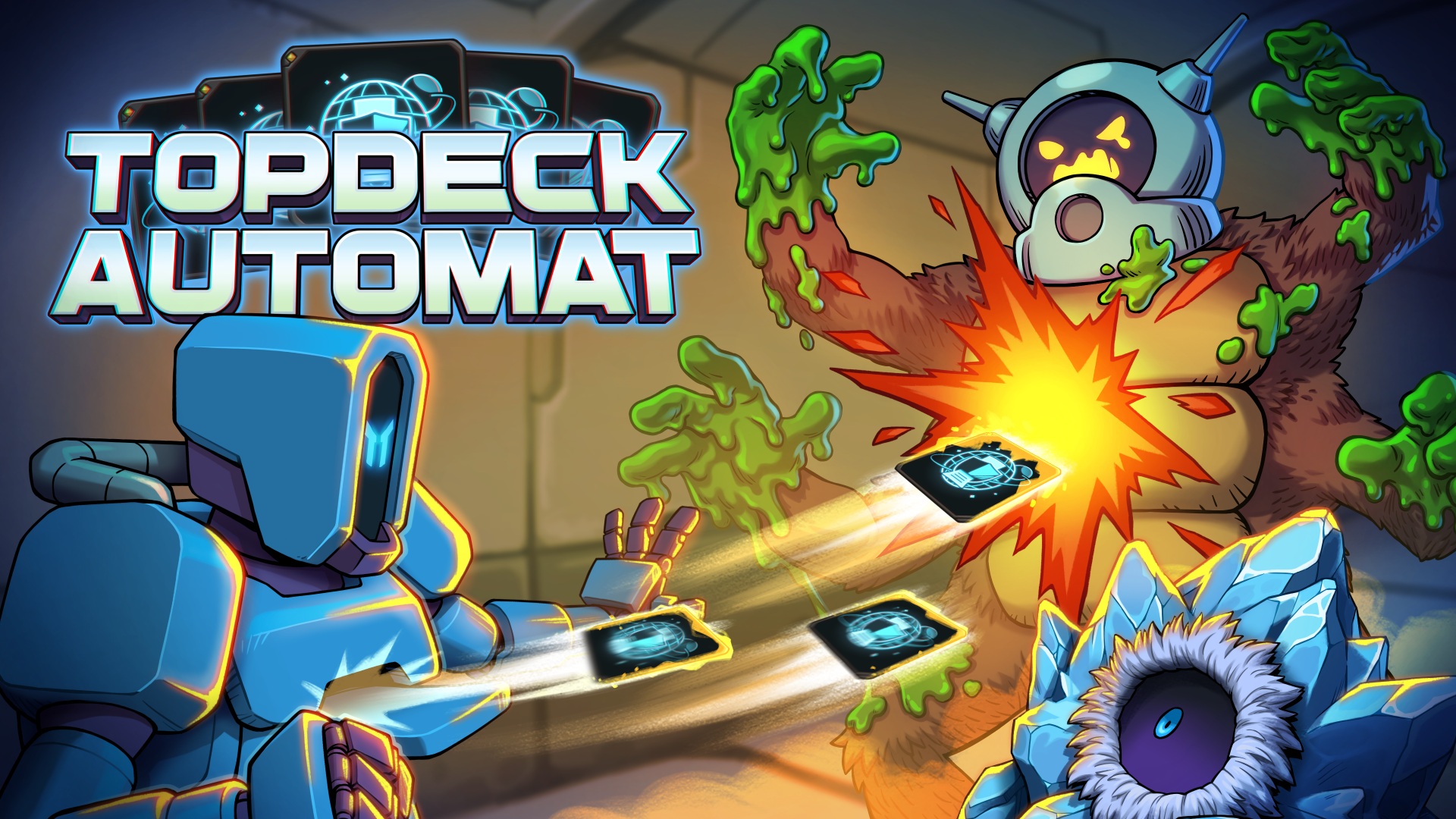 Topdeck Automat is a roguelike auto-battler where your deck prints itself