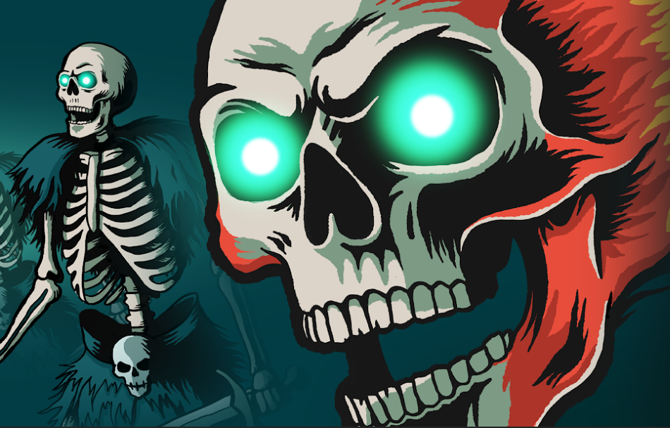 Skull Horde is an auto-battler dungeon crawler where you rule the undead as a floating skull