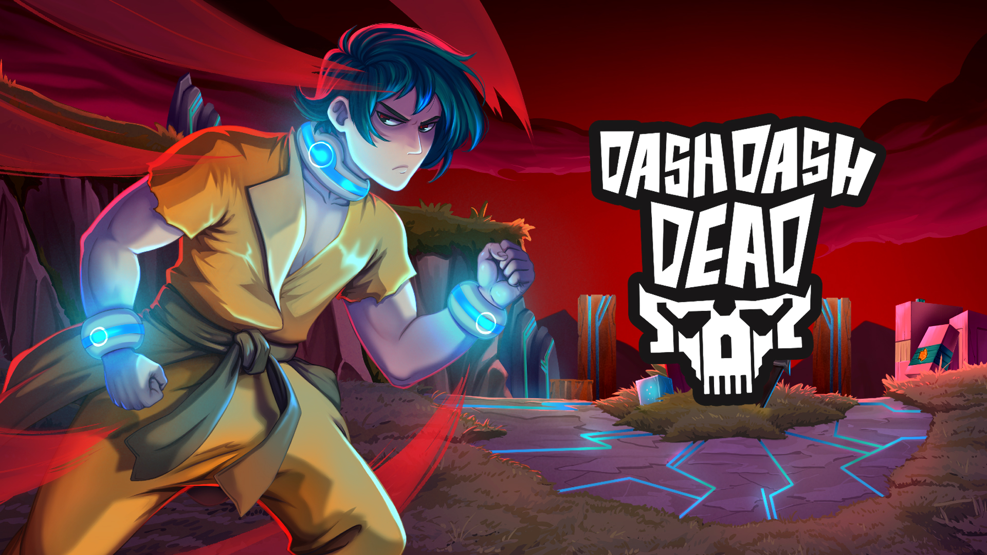 Dash Dash Dead is a turn-based roguelite dungeon crawler inspired by The Running Man