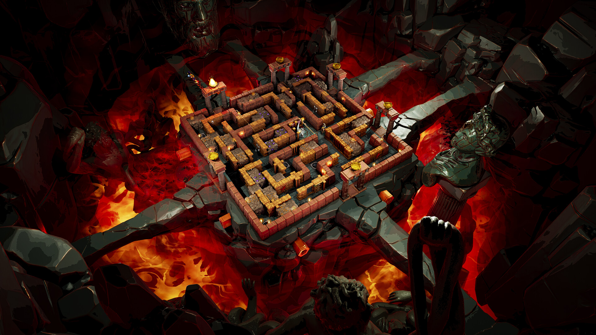 Minos is a bloody maze-building roguelite that lets you build, trap, and conquer