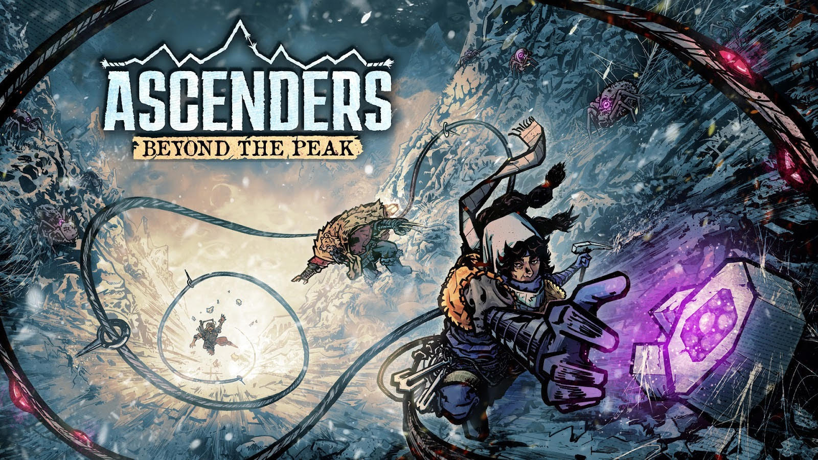 Ascenders: Beyond the Peak is a high-stakes climbing roguelite with H.P. Lovecraft-inspired threats