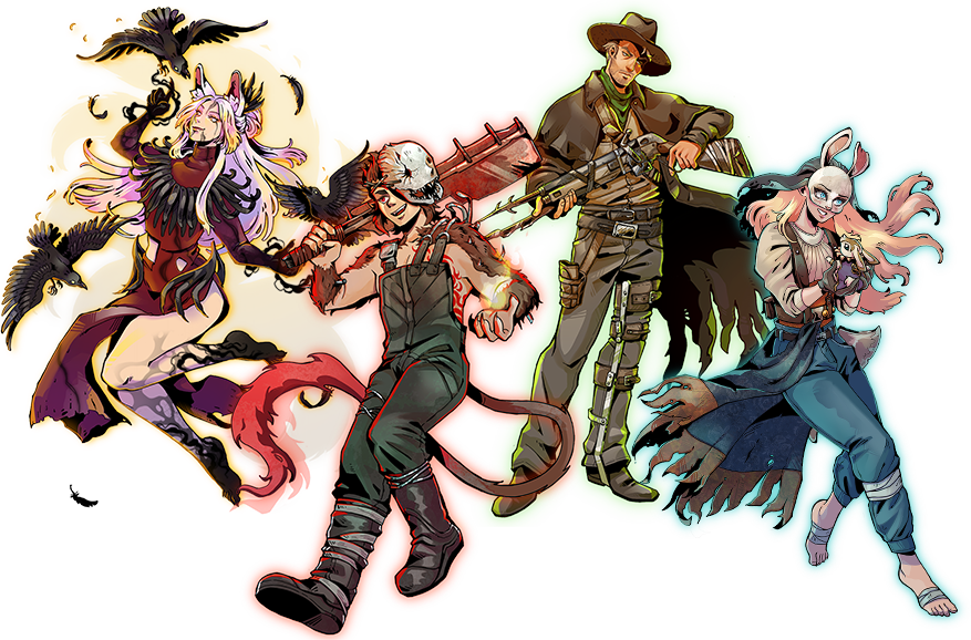Turnbound crossover with Dead by Daylight adds skins inspired by the latter’s iconic killers