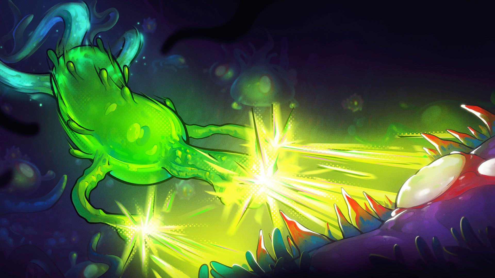 Pathogenic is a lovely top-down shooter that splices Spore, Plague Inc. and Innerspace