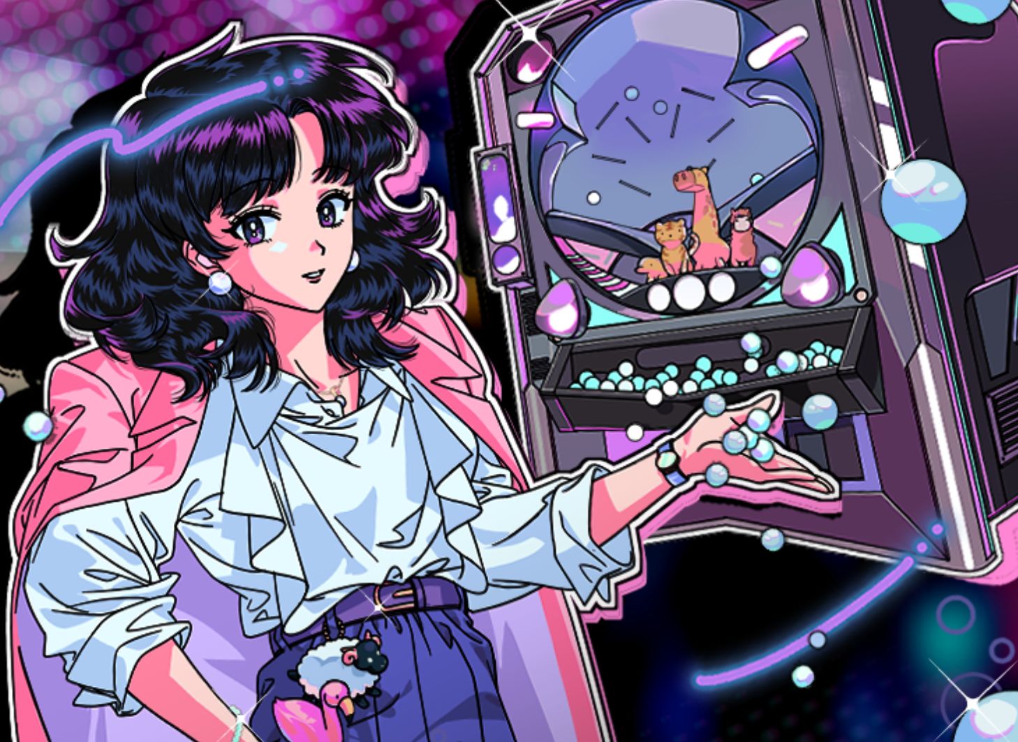 Pop! Pachinko is a supremely chill pachinko roguelite that looks cool and feels fresh