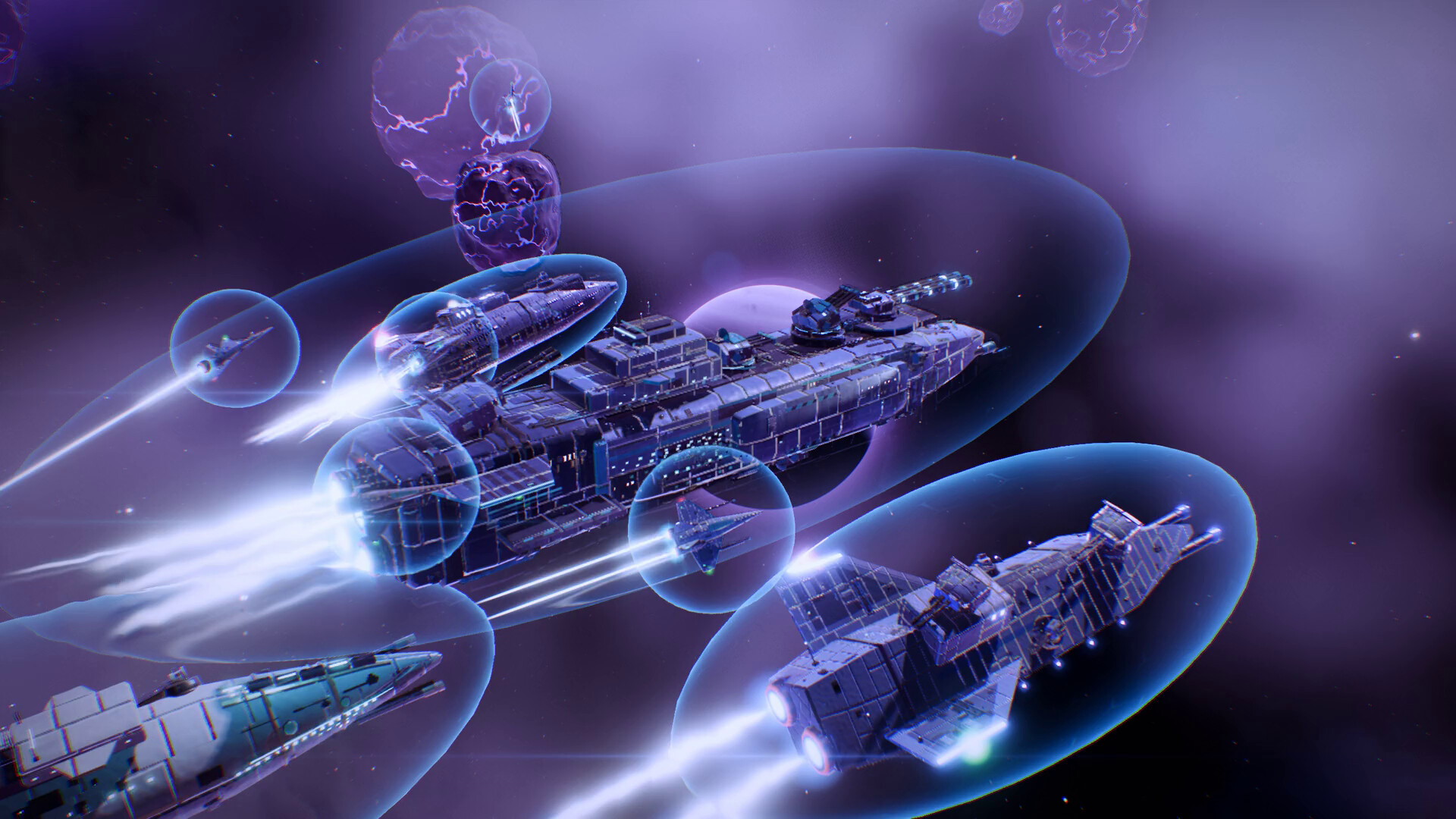 Engagement is a bullet heaven where you rebuild your ship out of scrap; pre-launch demo out now
