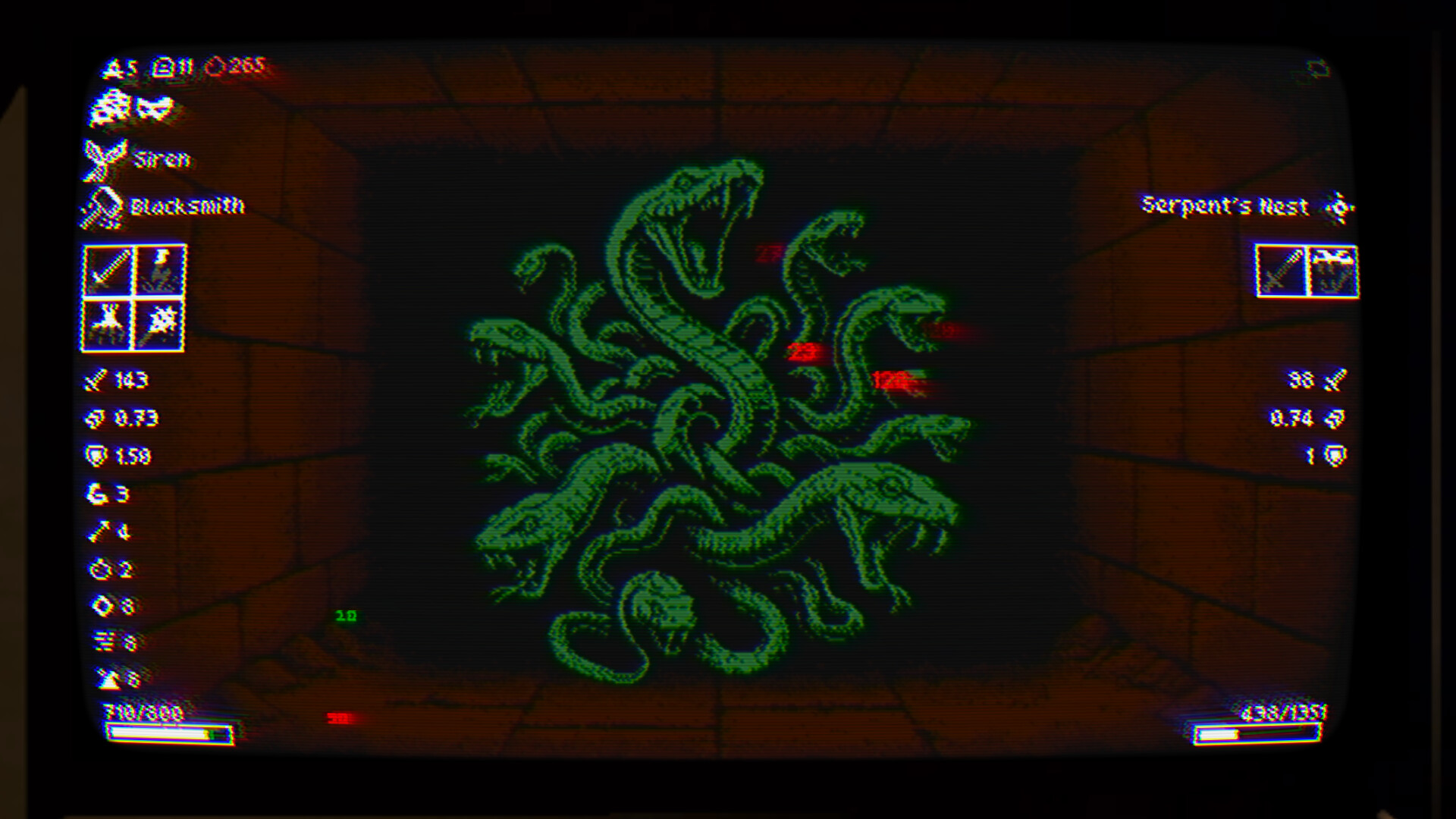 Your Debt Is Paid is one of the most CRT-tastic dungeon crawlers I’ve ever seen, in a good way