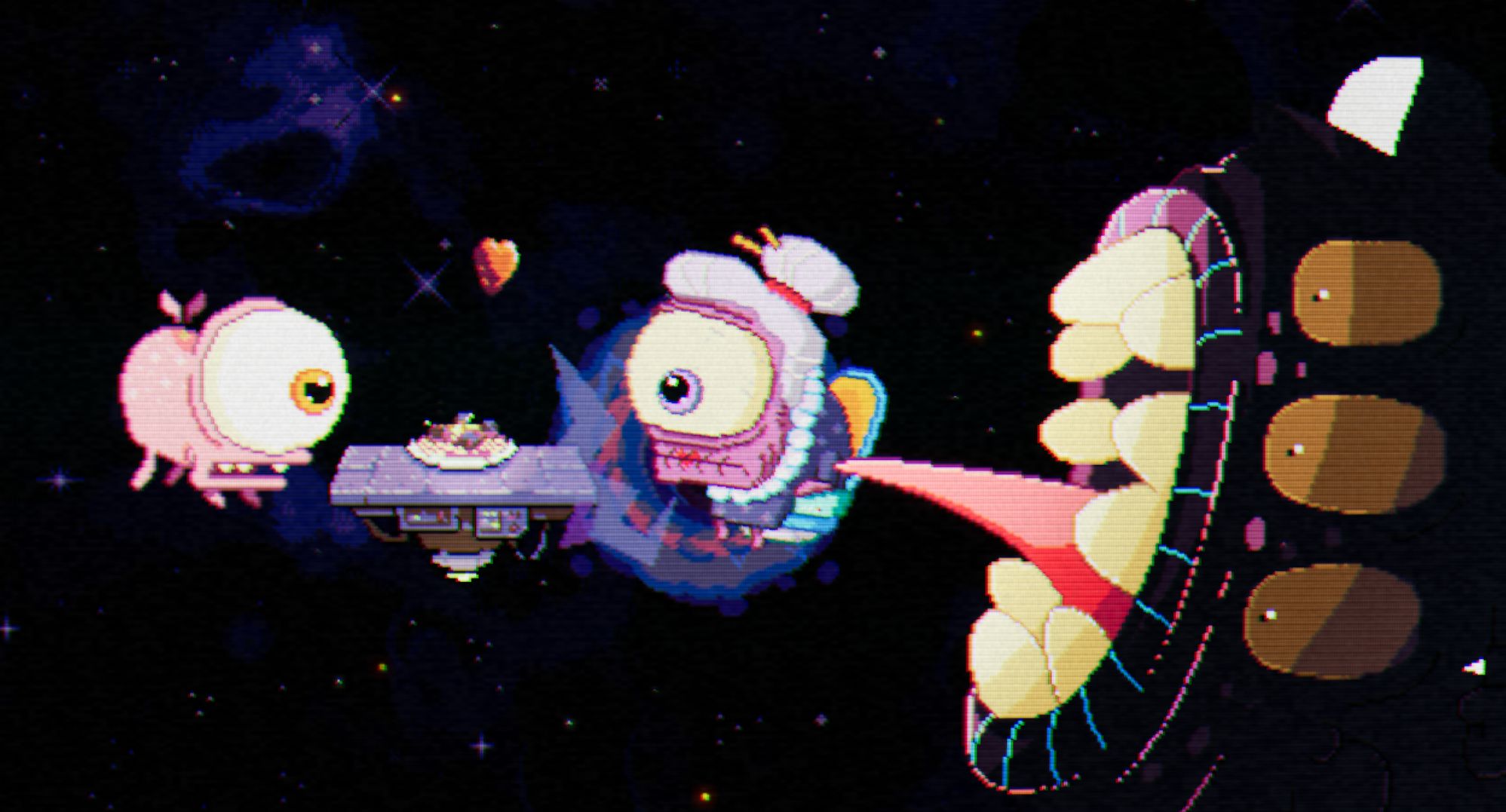 Splatchinko is a violent pachinko roguelite about destroying planets with your eyeballs